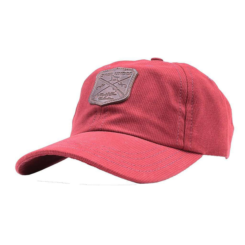 Rod & Gun Collection Corduroy Hat in Red Georgia Clay by Over Under Clothing - Country Club Prep