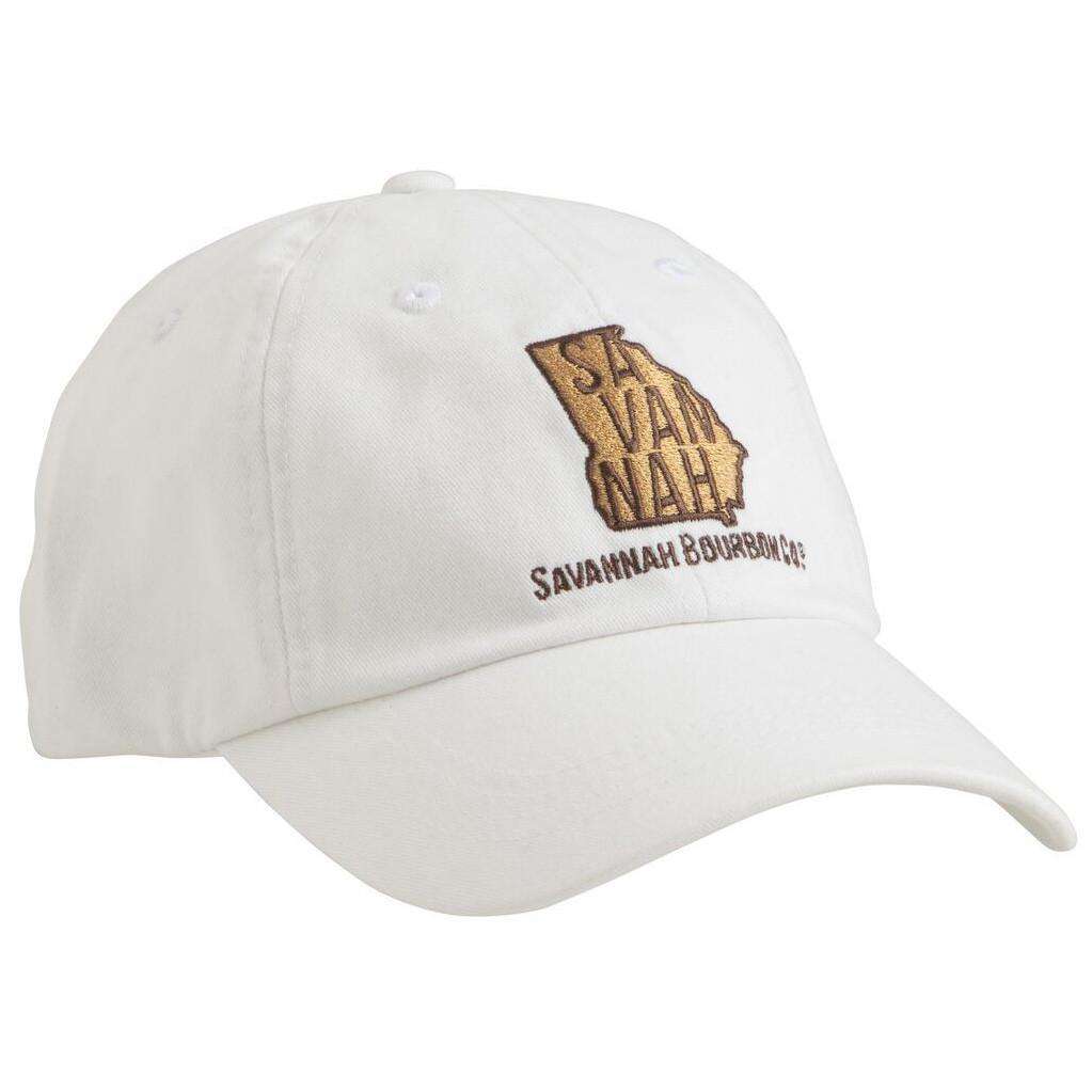 Savannah Bourbon Recipe Hat in White by Southern Proper - Country Club Prep