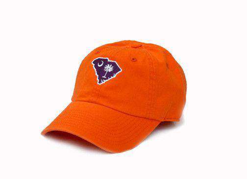SC Clemson Gameday Hat in Orange by State Traditions - Country Club Prep