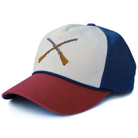 Shotguns Needlepoint Rope Snapback Hat by Smathers & Branson - Country Club Prep