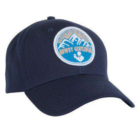 Signature Mountain Patch All Twill Snapback Hat by Rowdy Gentleman - Country Club Prep