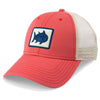 Skipjack Fly Patch Trucker Hat in Charleston Red by Southern Tide - Country Club Prep