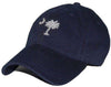 South Carolina Needlepoint Hat in Navy by Smathers & Branson - Country Club Prep