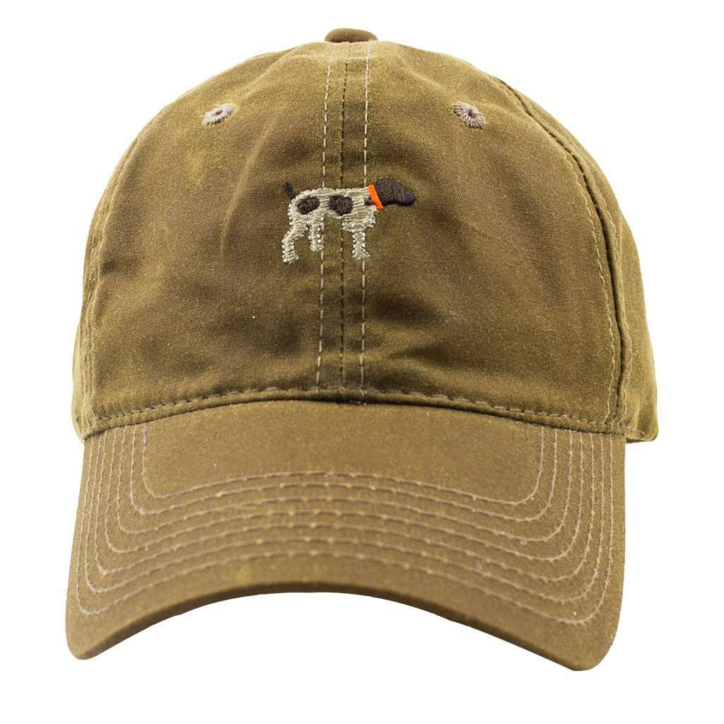 SPC Waxed Cotton Hat in Khaki by Southern Point Co. - Country Club Prep