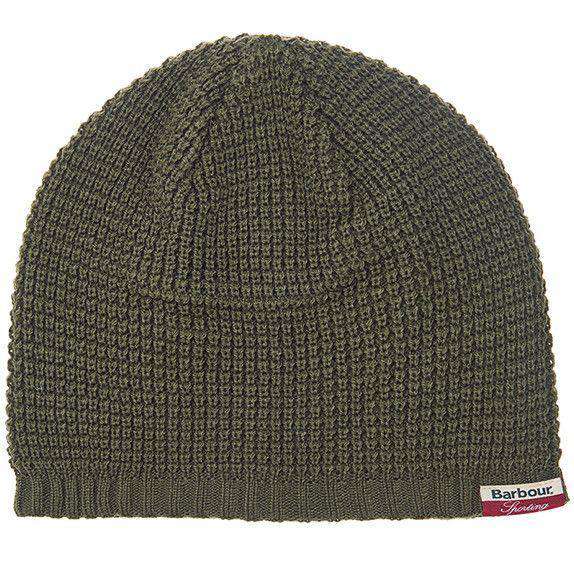 Sporting Outlast Beanie in Olive by Barbour - Country Club Prep