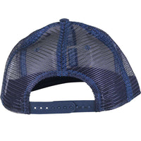 Squared Trucker Hat in Navy by AFTCO - Country Club Prep