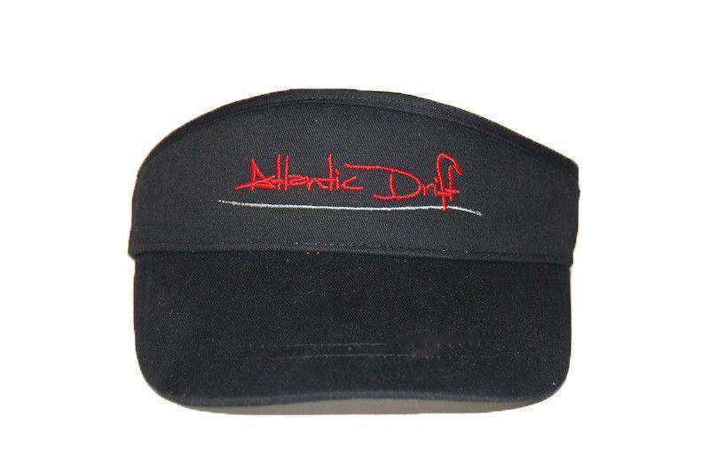 Tailgate Visor in Black by Atlantic Drift - Country Club Prep