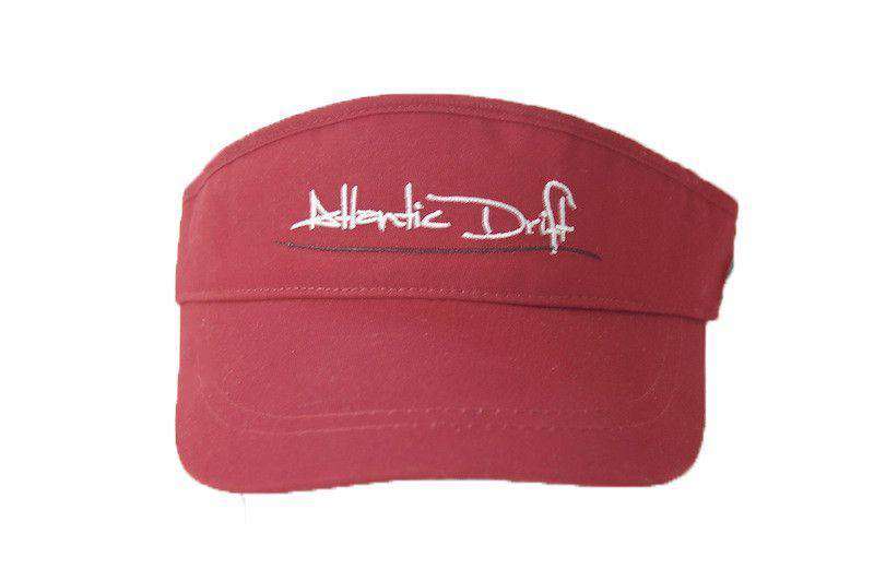 Tailgate Visor in Garnet by Atlantic Drift - Country Club Prep