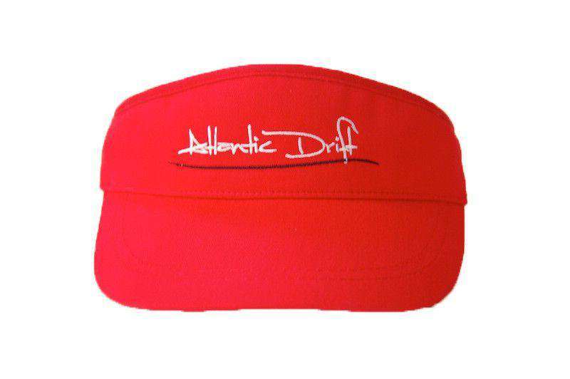 Tailgate Visor in Red by Atlantic Drift - Country Club Prep