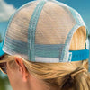 Tarpon Trucker Hat in Teal by YETI - Country Club Prep