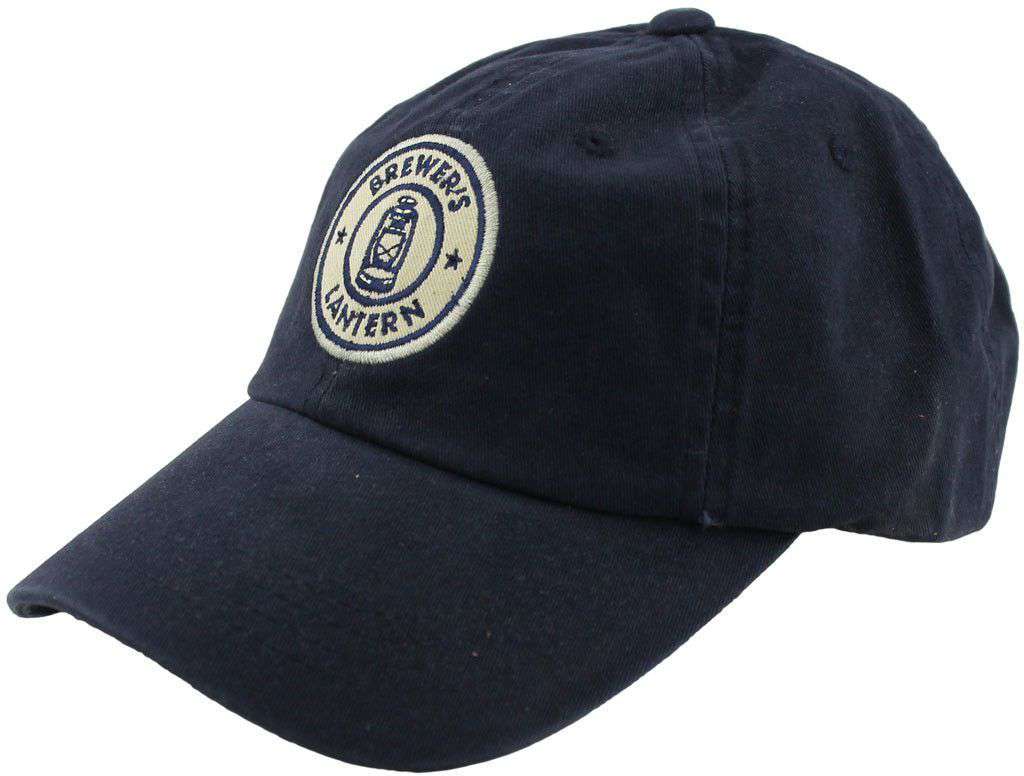 Tartan Logo Cap in Navy by Brewer's Lantern - Country Club Prep