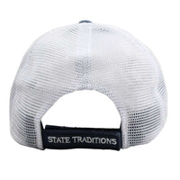 Tennessee Flag Trucker Hat in Navy by State Traditions - Country Club Prep
