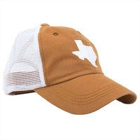 Texas Austin Gameday Trucker Hat in Burnt Orange by State Traditions - Country Club Prep