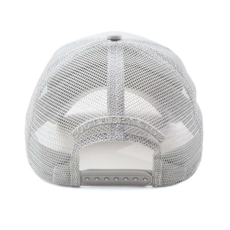 Texas Skipjack State Trucker Hat in Grey by Southern Tide - Country Club Prep