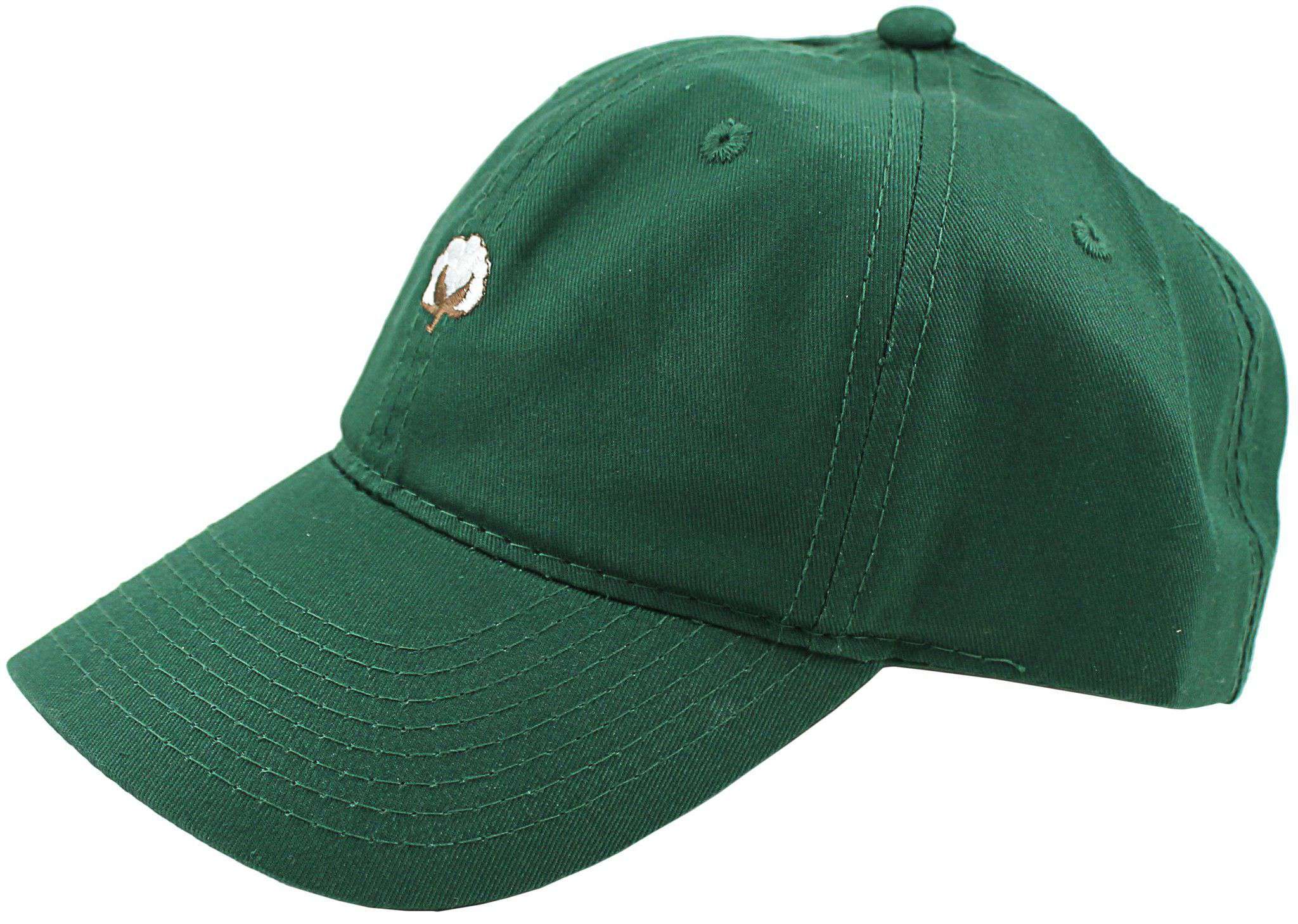 The Boll Hat in Hunter Green by Cotton Brothers - Country Club Prep