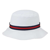 The Cinderella Story Bucket Hat in White by Imperial Headwear - Country Club Prep