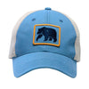 The Dano Trucker Cap in Faded Denim by The Normal Brand - Country Club Prep