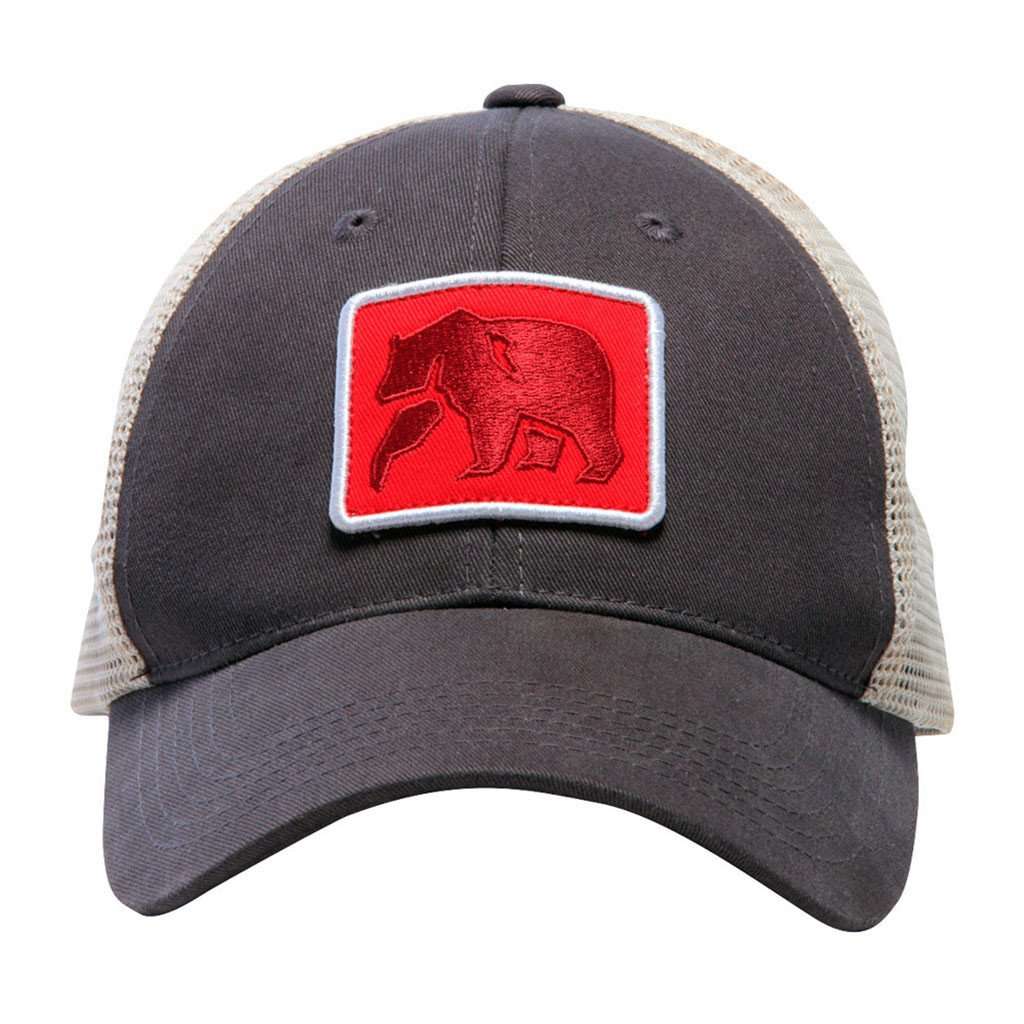 The Dano Trucker Cap in Grey by The Normal Brand - Country Club Prep