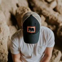 The Dano Trucker Cap in Navy by The Normal Brand - Country Club Prep