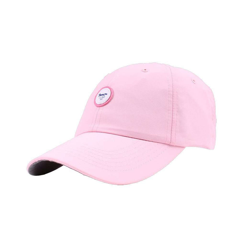 The Founders Patch Performance Hat in Light Pink by Country Club Prep - Country Club Prep