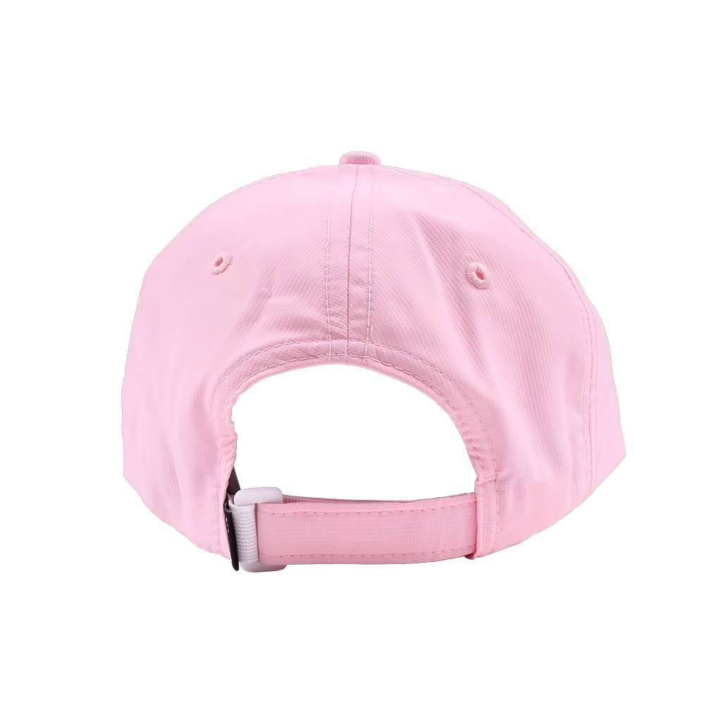 The Founders Patch Performance Hat in Light Pink by Country Club Prep - Country Club Prep