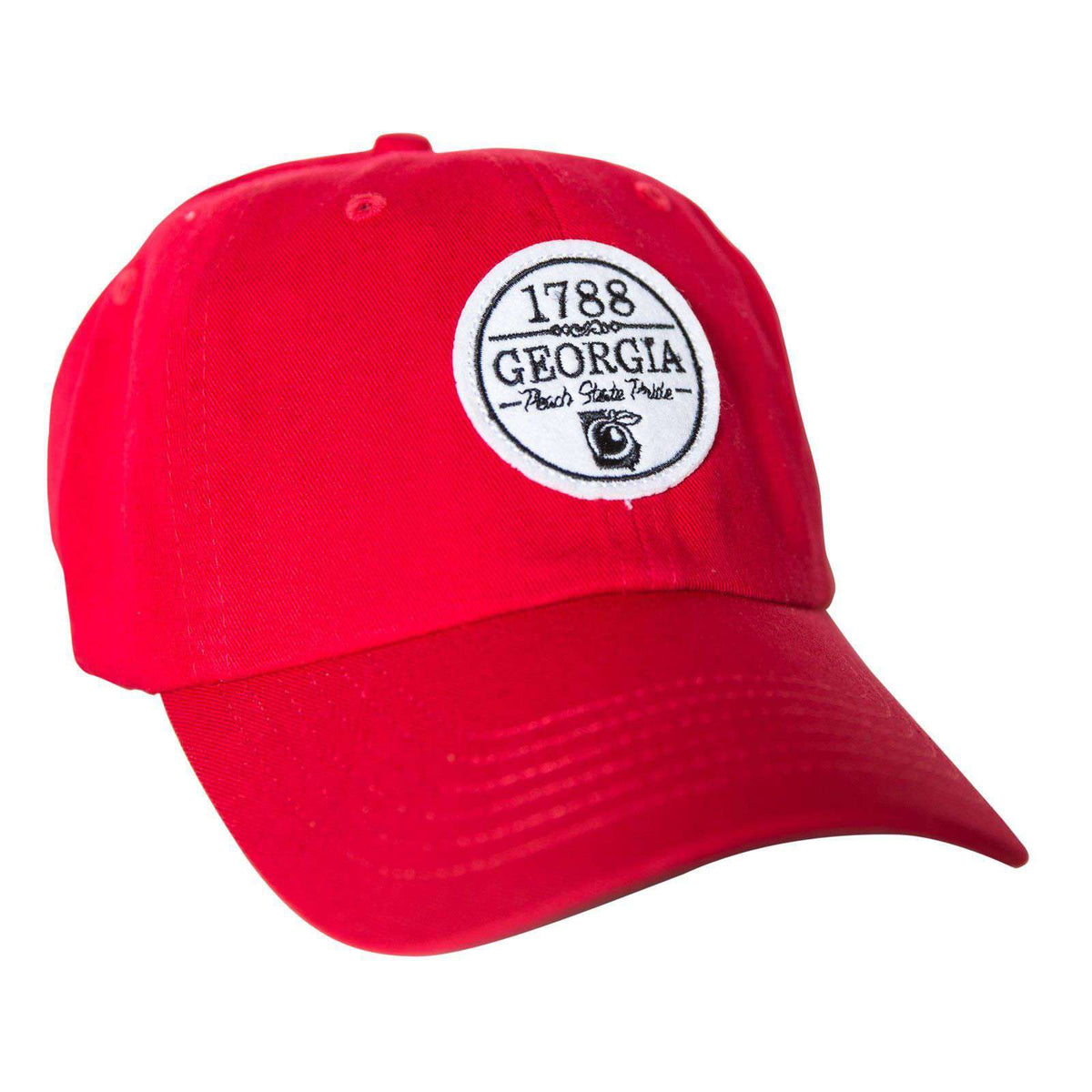 The Georgian Hat in Nantucket Red by Peach State Pride - Country Club Prep