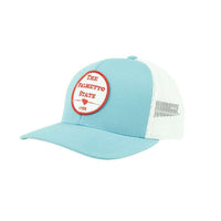 The Palmetto State Mesh Back Hat in Blue by Classic Carolinas - Country Club Prep