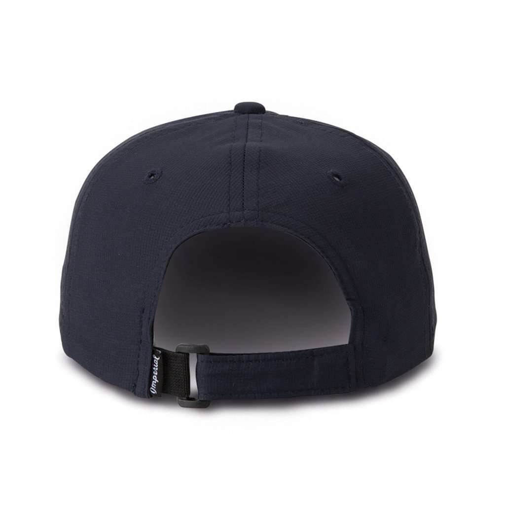 The Putting Bear Performance Hat in Navy by Imperial Headwear - Country Club Prep