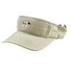 The SPC Dri-Fit Visor in Khaki by Southern Point Co. - Country Club Prep