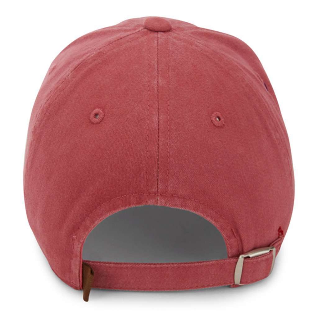 The Topsail Hat in Faded Red by Imperial Headwear - Country Club Prep