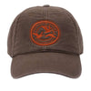 Thompson Twill Geese Hat in Stone Brown by Southern Marsh - Country Club Prep