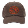 Thompson Twill Geese Hat in Stone Brown by Southern Marsh - Country Club Prep