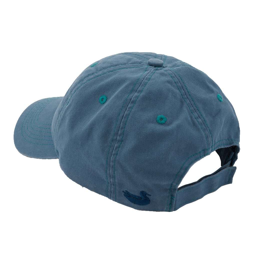 Thompson Twill Summit Hat in Washed Blue by Southern Marsh - Country Club Prep