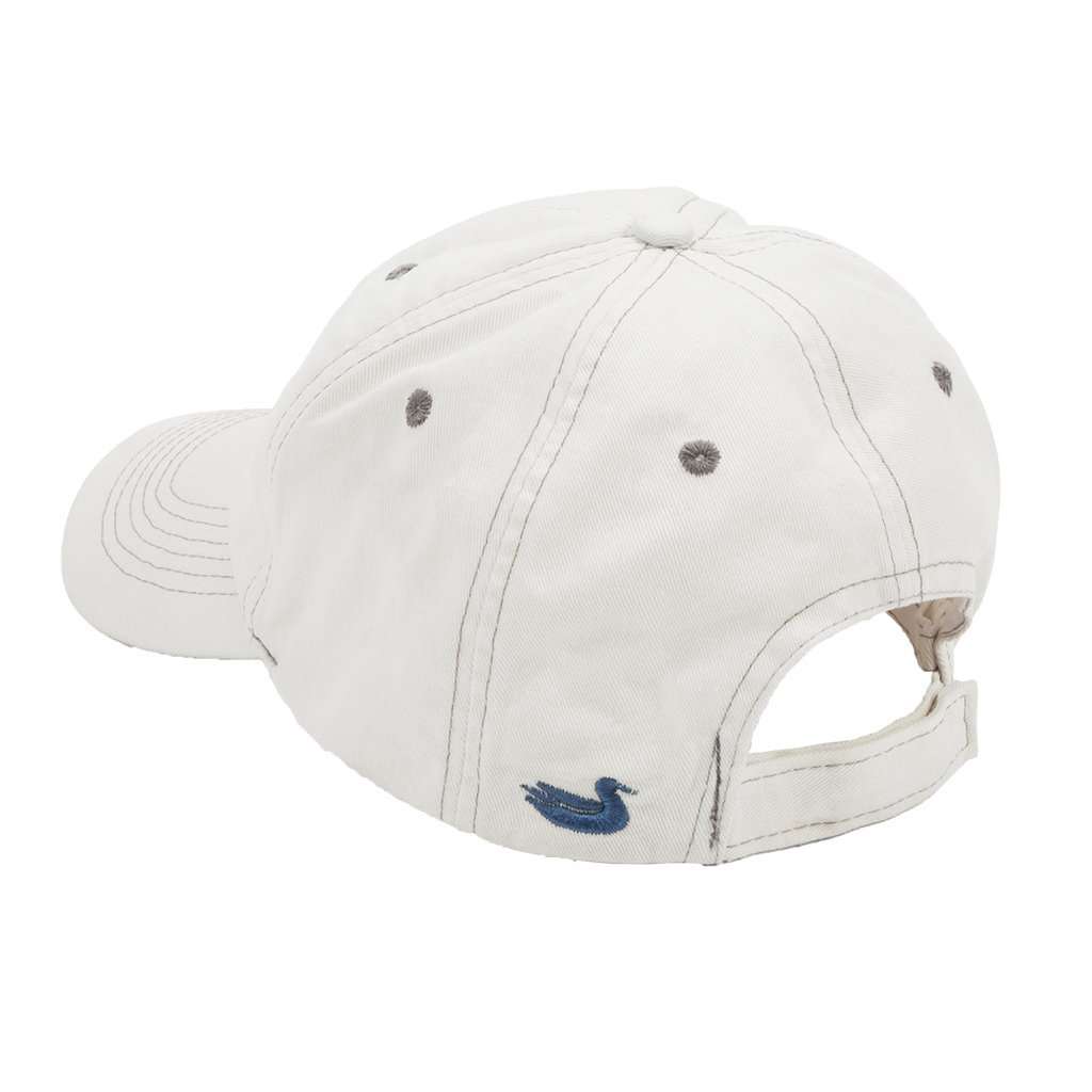 Thompson Twill Summit Hat in White by Southern Marsh - Country Club Prep