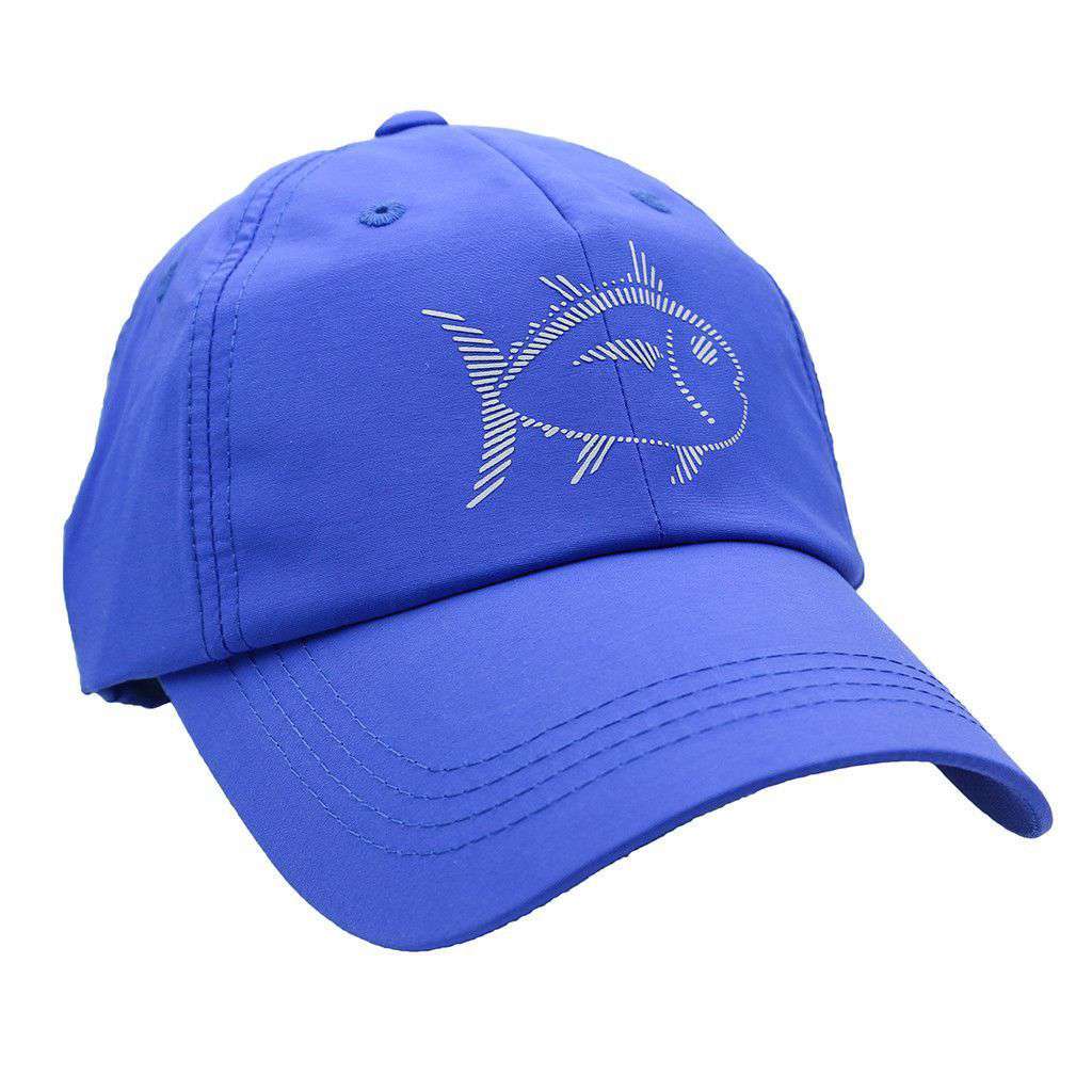 Tide to Trail Performance Hat in Blue by Southern Tide - Country Club Prep