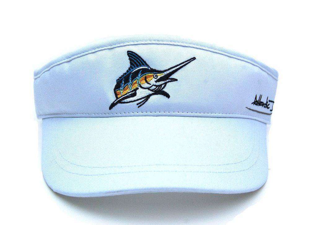 Tour Visor in White by Atlantic Drift - Country Club Prep