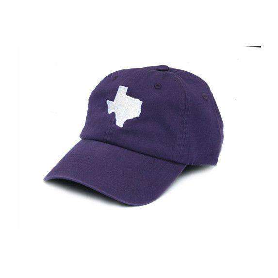 TX Fort Worth Gameday Hat in Purple by State Traditions - Country Club Prep
