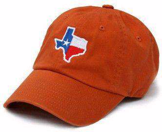 TX Traditional Hat in Burnt Orange by State Traditions - Country Club Prep