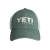 Washed Low Pro Trucker Hat in Green by YETI - Country Club Prep
