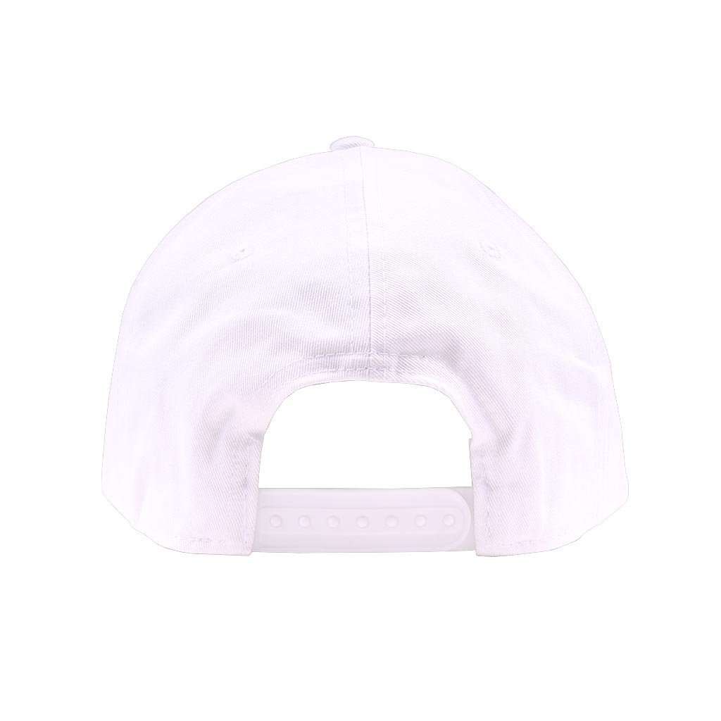 Wave Logo Twill Hat in White by Waters Bluff - Country Club Prep