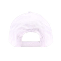 Wave Logo Twill Hat in White by Waters Bluff - Country Club Prep