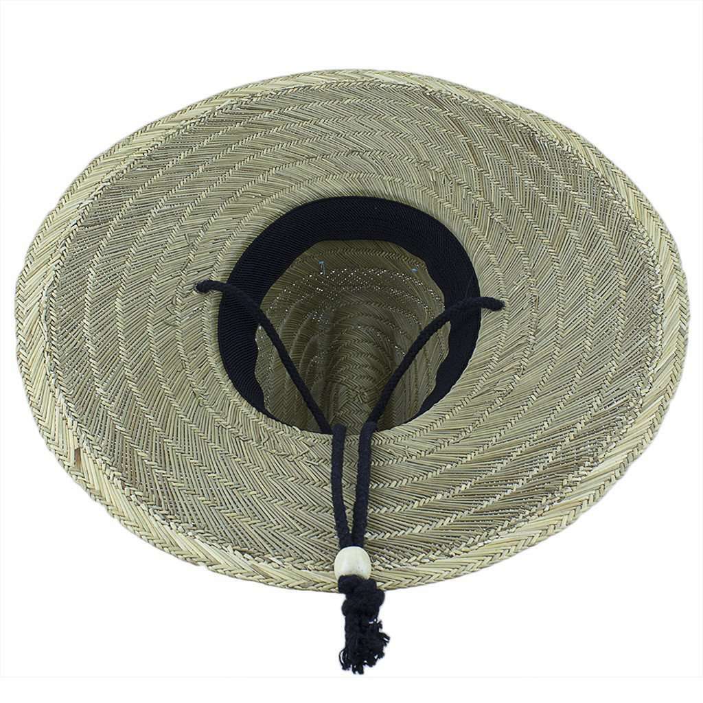 Wave Straw Hat by Waters Bluff - Country Club Prep