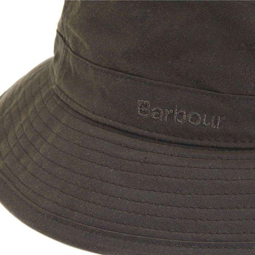 Wax Sports Hat in Olive by Barbour - Country Club Prep