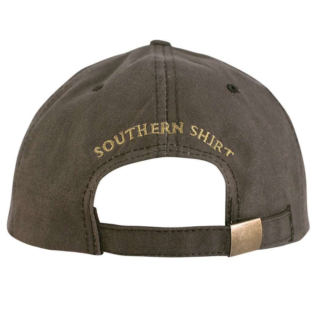 Waxed Canvas Hat in Tobacco by The Southern Shirt Co. - Country Club Prep
