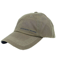 Waxed Hat in Sandstone by Southern Proper - Country Club Prep