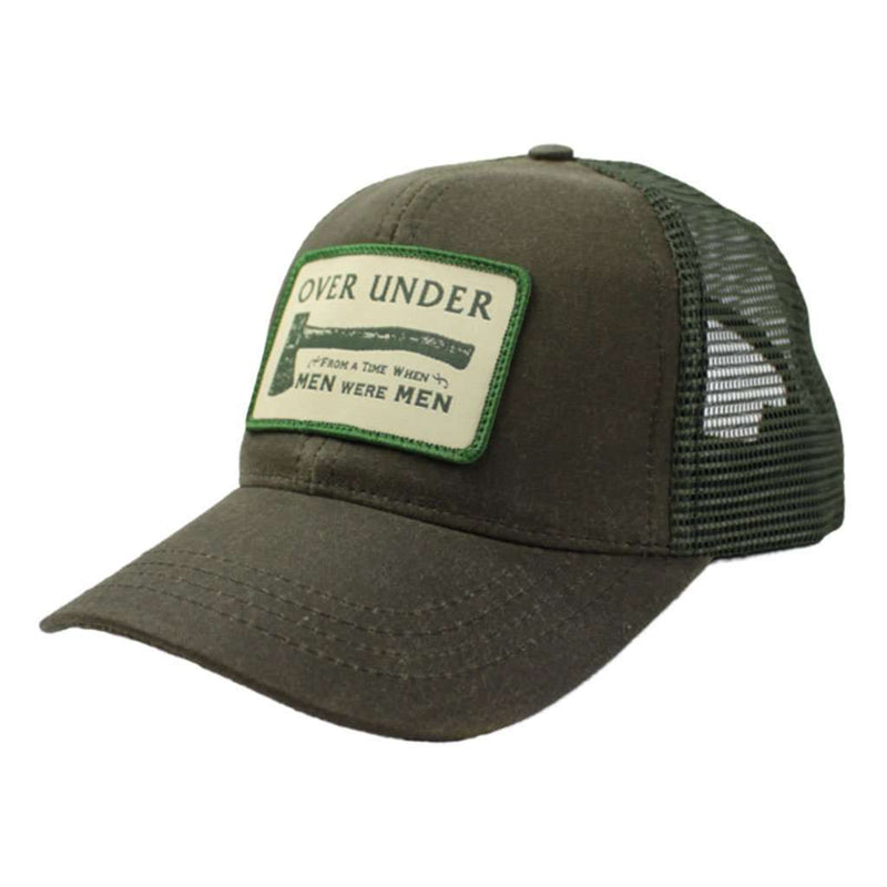 When Men Were Men Mesh Back Hat by Over Under Clothing - Country Club Prep