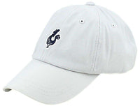 White Logo Hat by Fripp & Folly - Country Club Prep