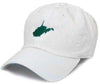 WV Huntington Gameday Hat in White by State Traditions - Country Club Prep