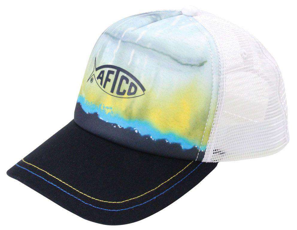Yellowfin Trucker Hat by AFTCO - Country Club Prep