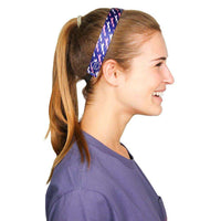 Country Club Prep Exclusive Pink Longshanks Headband by Sweaty Bands - Country Club Prep